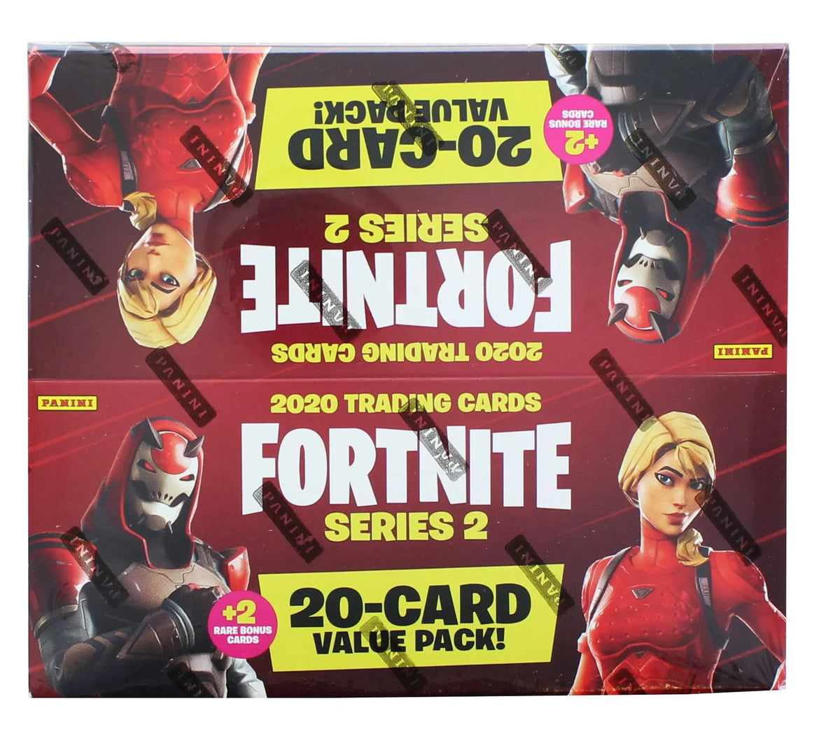 12 Trading Box, Panini 2 Packs Cards Fortnite Pack PAA-2-95372-20-C America Series Fat