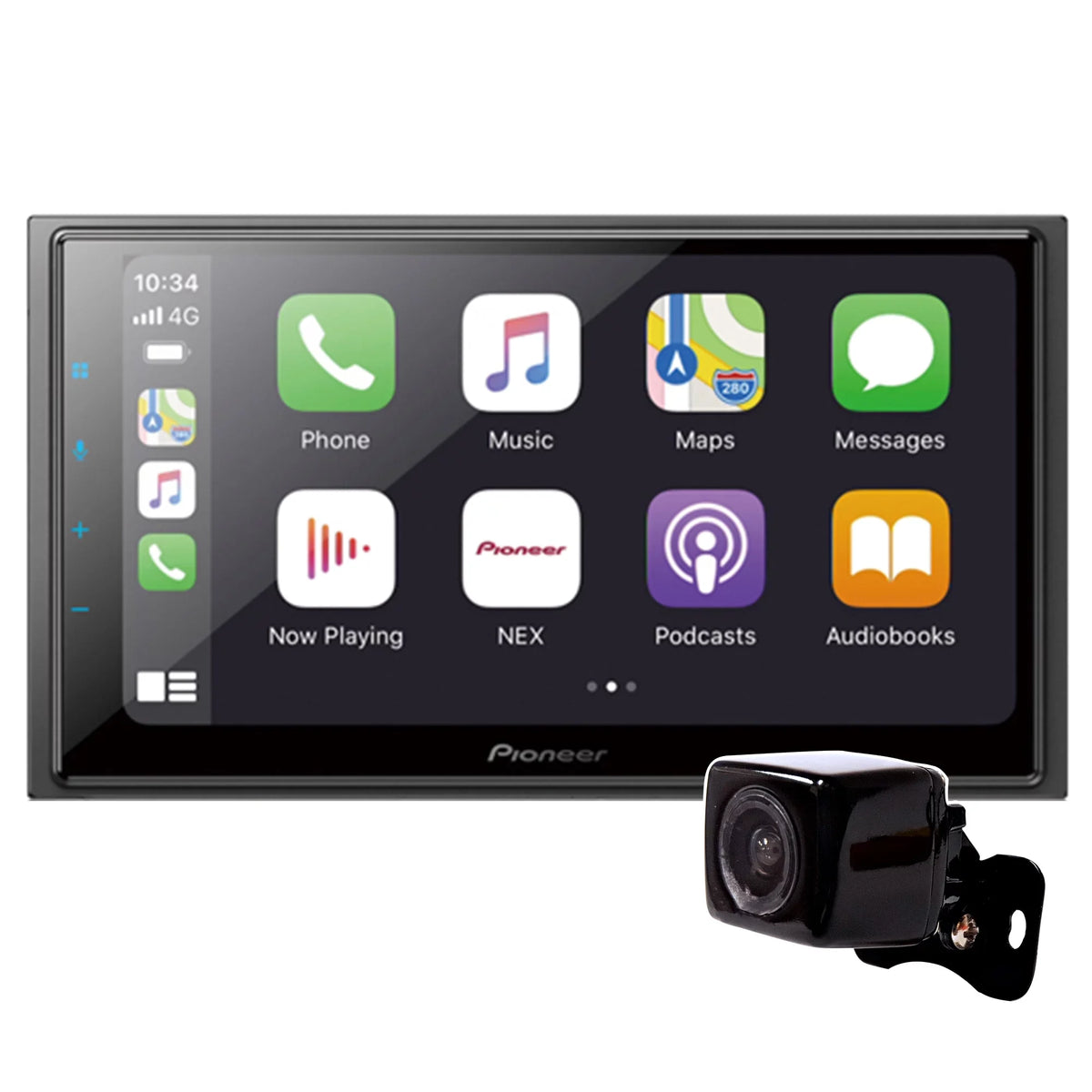 DMH-W4660NEX Digital Backup Pioneer New Camera 6.8" Media Receiver Mechless &