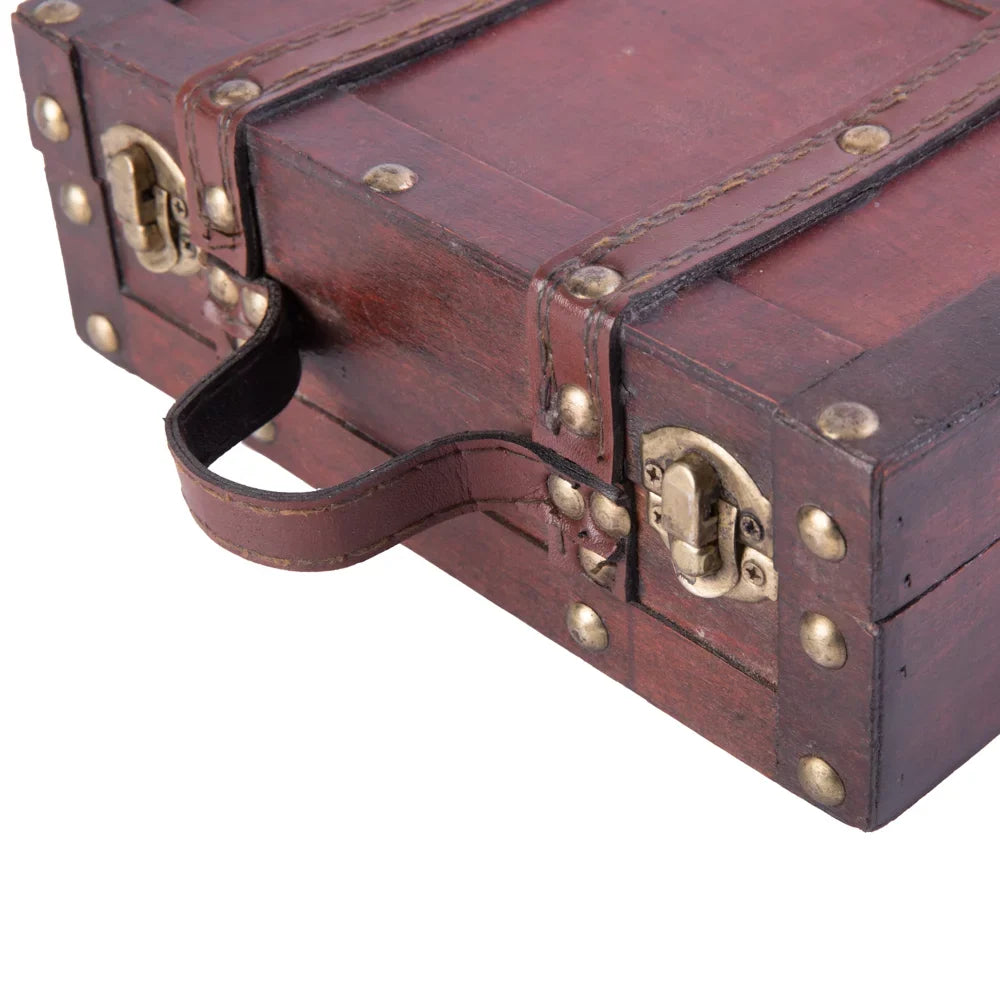 Straps Suitcase Old-fashioned Small with