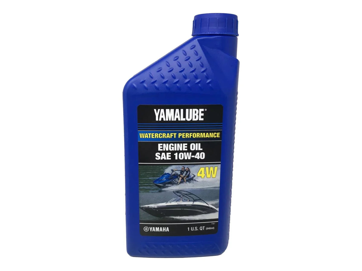 Genuine Yamalube LUB-10W40-WV-12 Marine Yamaha 10W-40 Oil OEM