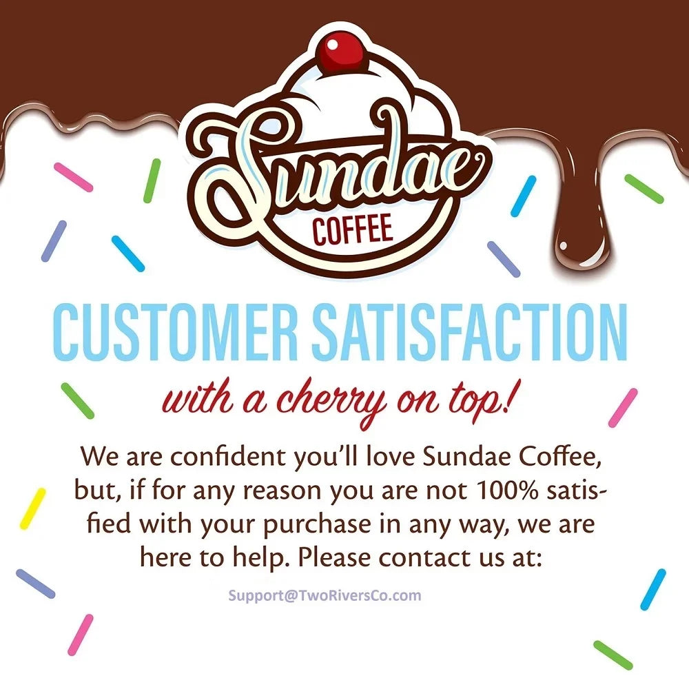 Sundae K-Cups Coffee Brewers 48 Cream Variety Ice Flavored Pack K-Cup for Keurig