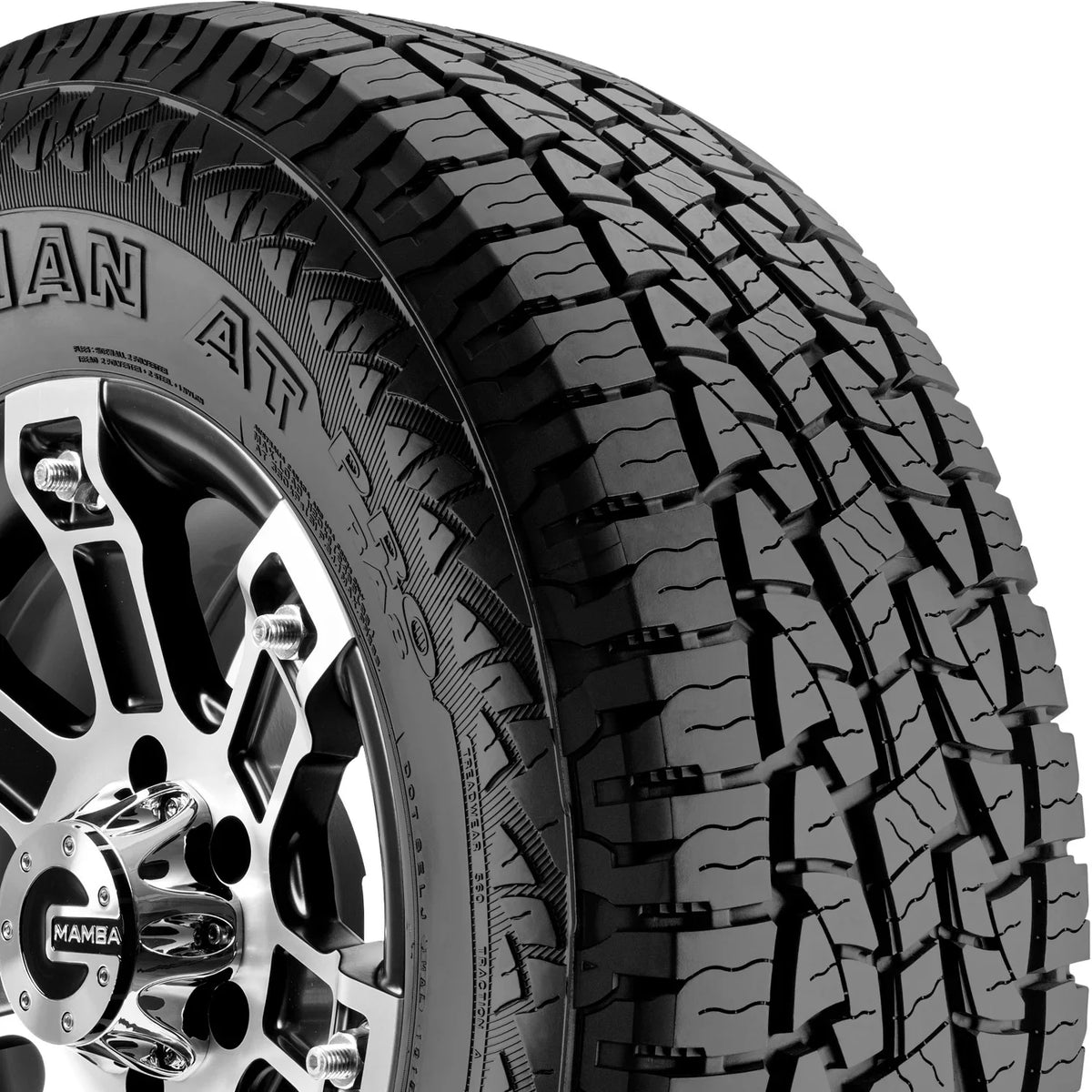 AT Nexen 124/121S Tire LT265/70R18 E Roadian SUV/Crossover Pro All RA8 Terrain