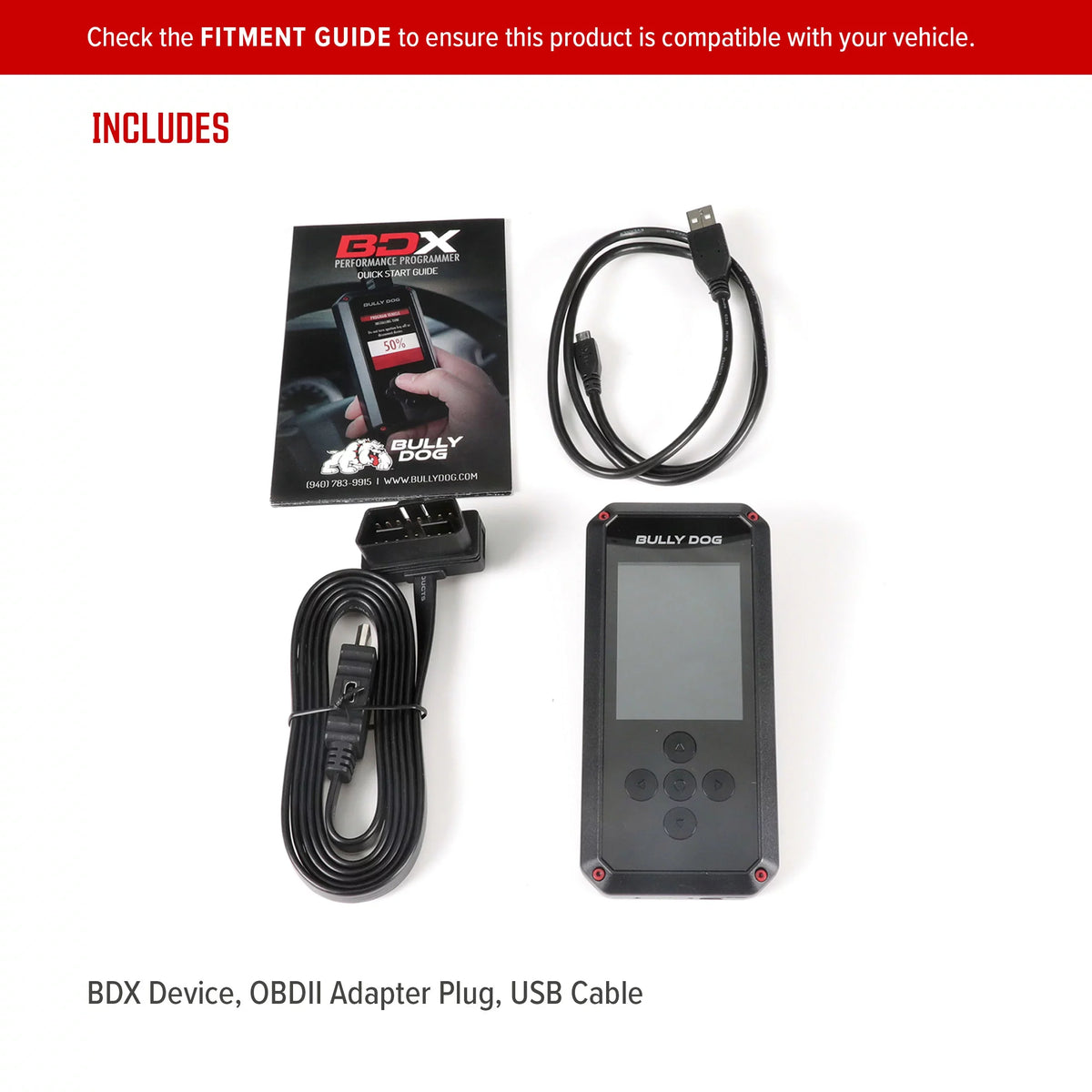 Bully 40470 Performance Enabled Tune - Diagnostic - Dog BDX Delivery Wifi Cloud and - Tuner