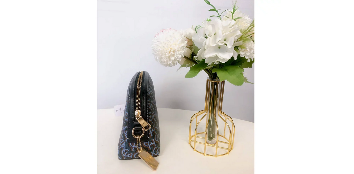CF343 Coach Coach Madi IN Crossbody Print Monogram Navy With
