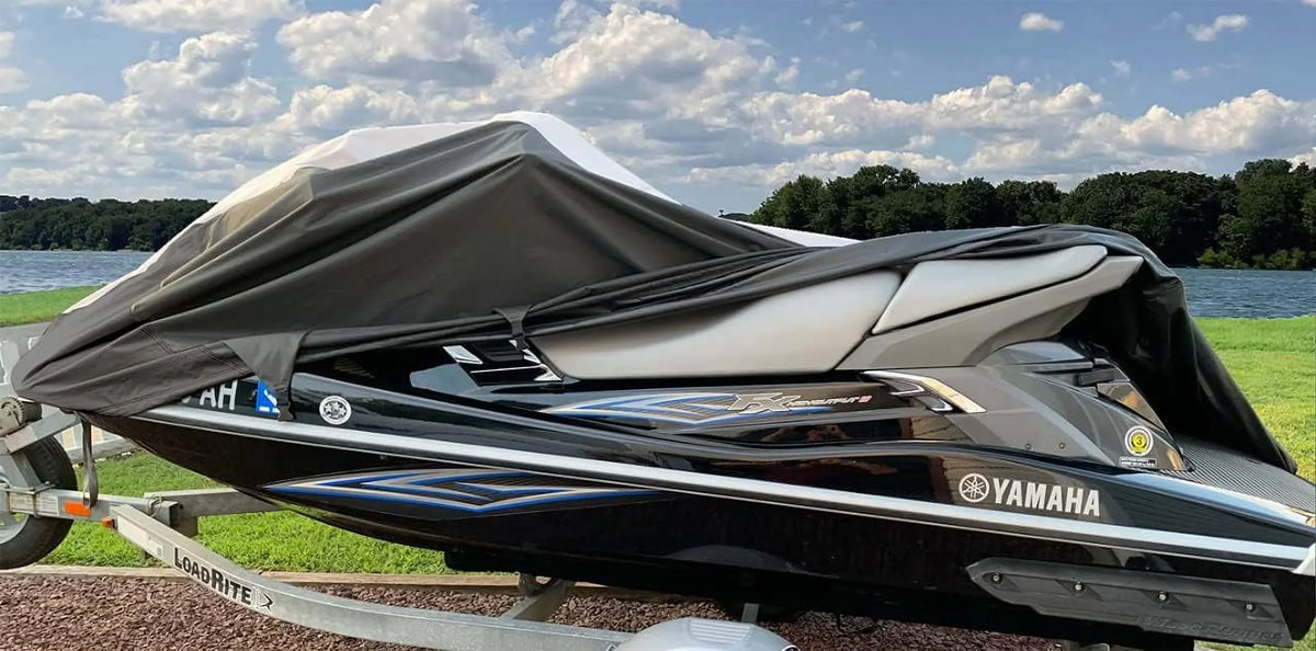 PWC Sea-Doo 215 GTR Jet Sea 2012-2016 Doo Jetski Heavy-Duty Super Ski Cover Compatible For