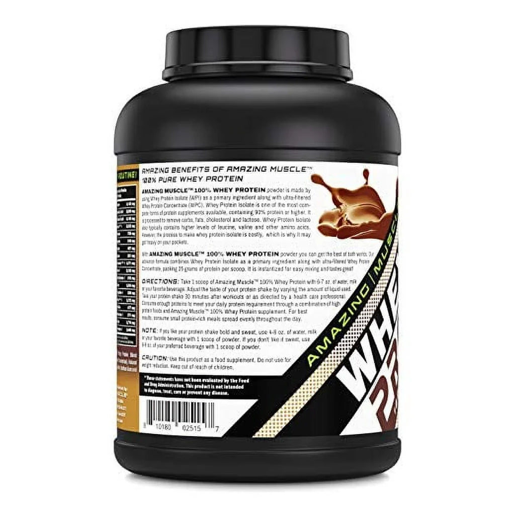 Chocolate Lbs (Isolate Muscle 5 - Concentrate - Amazing Protein Flavor Whey &