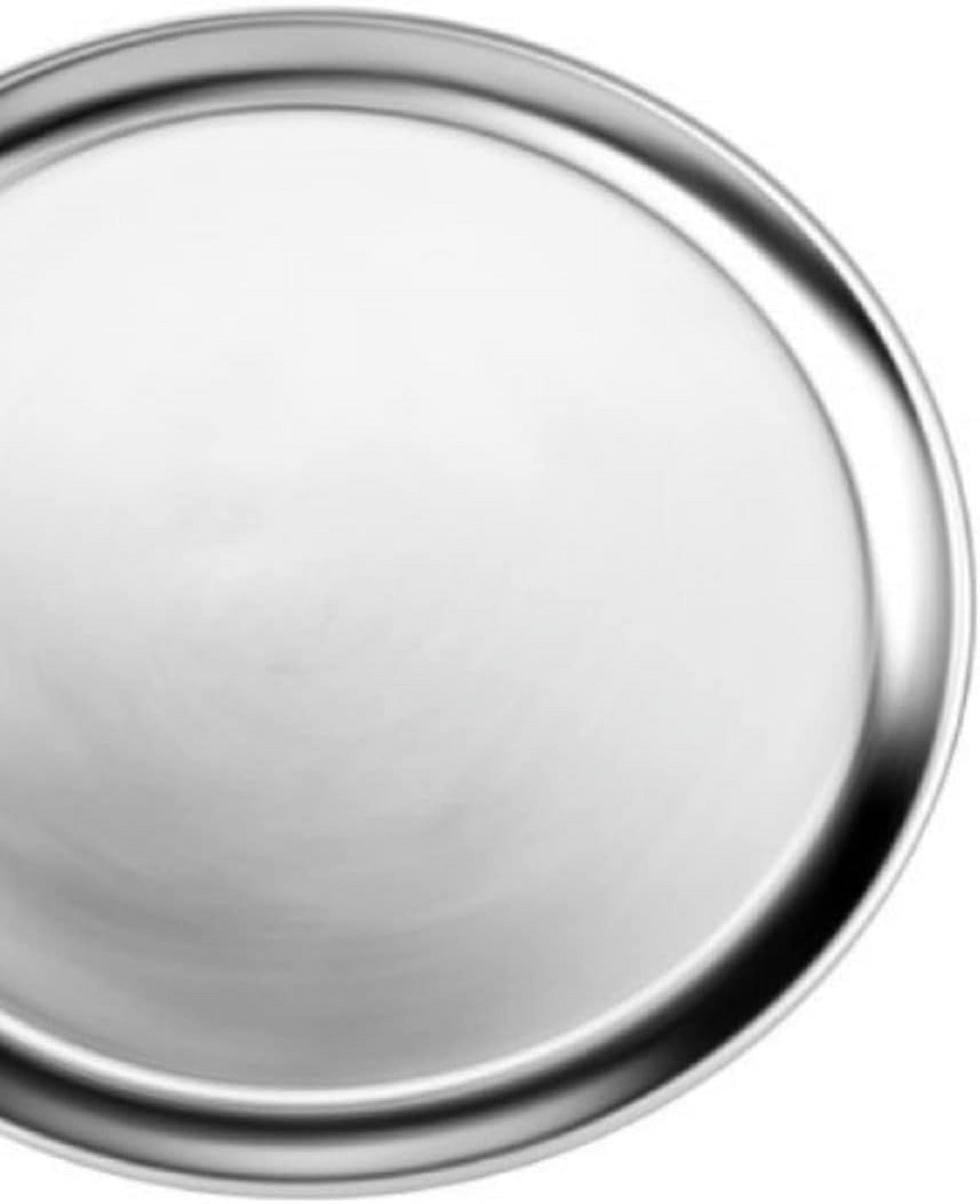 15” Tray TrueCraftware- Baking of Wide Pizza Pan Home Set Pizzeria Aluminum & Baking Rim- Round Kitchen Restaurants Pizza Tray Pizza Round Tray Tray for Bakeware 3 Pan