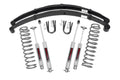 Leaf XJ Kit System | Country 3" 1984-2001 (fits) Cherokee N3 Springs | Jeep | 630N2 Rough Shocks Suspension Lift