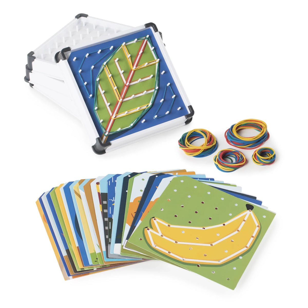 Guidecraft Action Geo Multicolour & Boards, Skill Set