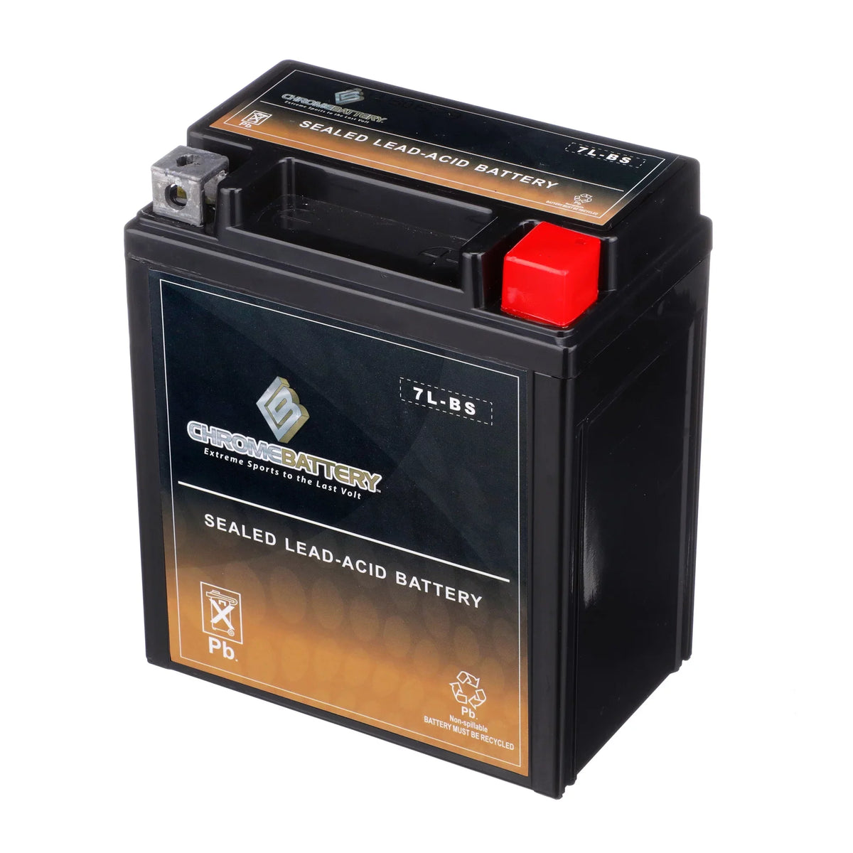 (7l-bs 75 Battery 2000 Ah, for Chrome 250cc Kl250 Ytx7l-bs Battery 12 Sherpa Kawasaki Super Motorcycle Volts,6 Cca)