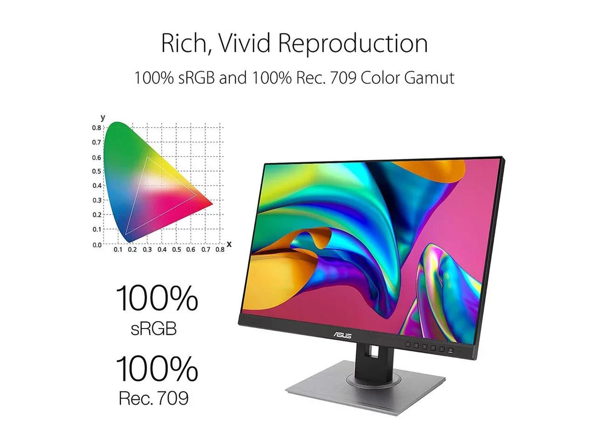 1440P Display IPS, - 32" ASUS Delivery, Calman Verified, Power Delta Monitor 2, E 95% HDMI, DCI-P3, < USB sRGB/Rec.709, C-c ProArt USB-C (2560 165Hz, (PA328CGV) 100% 3.1 DisplayPort, 1440), Hub, QHD x