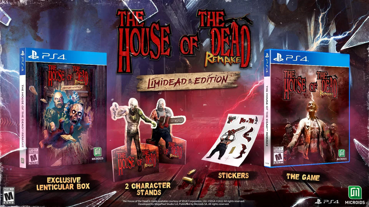 Dead: (Ps4) Of Experience Limidead PS4 - - Edition Dead: on Remake The House of House The Of Edition Remake The - The Limidead the Thrills
