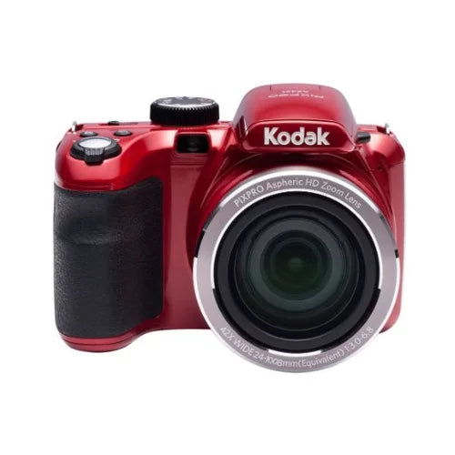 Battery with AZ425 Camera Card Astro PIXPRO (Red) Zoom Kodak 32GB and
