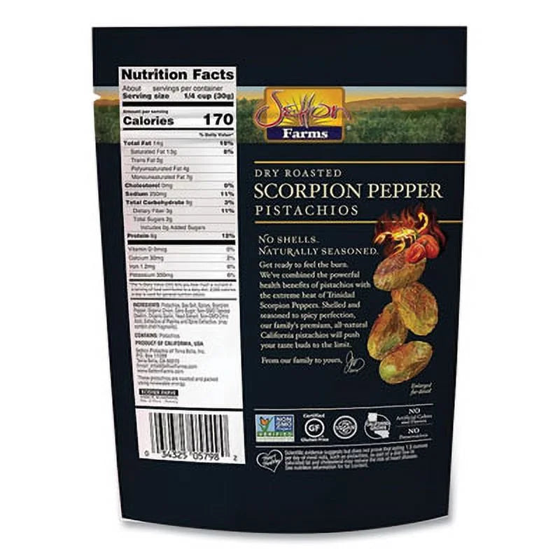 Pista Farms Scorpion oz SEF5901 Nuts 2.5 Food Setton