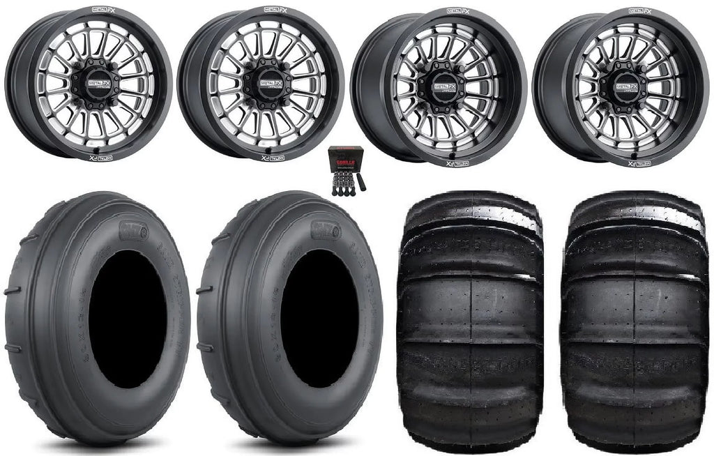 Stripper HP 30" TT/XL Polaris 15x7/15x10 PRO / 1000 XP Sand RZR / Wheels MetalFX Ranger CC XP Tires Bk XP 900/1000 Delta