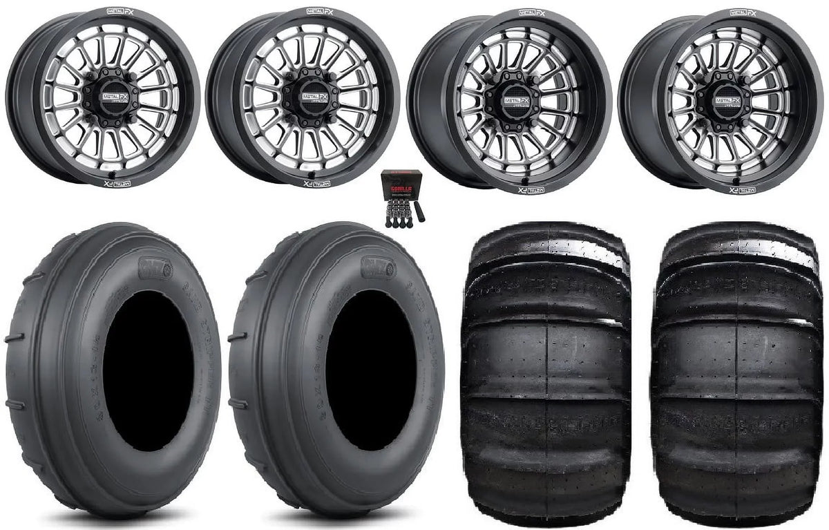 Stripper HP 30" TT/XL Polaris 15x7/15x10 PRO / 1000 XP Sand RZR / Wheels MetalFX Ranger CC XP Tires Bk XP 900/1000 Delta
