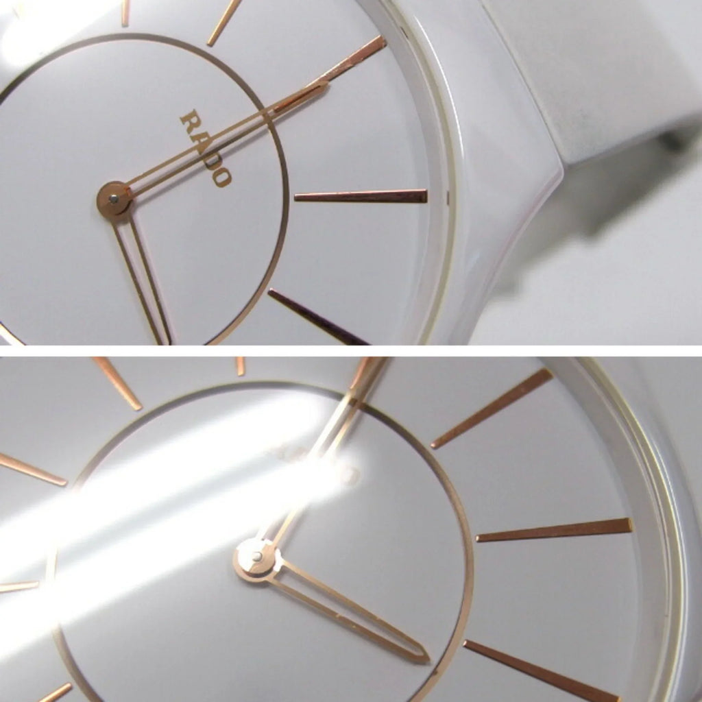 Watch White Men's True Pre-Owned Thinline Quartz Rado (Good) R27957109