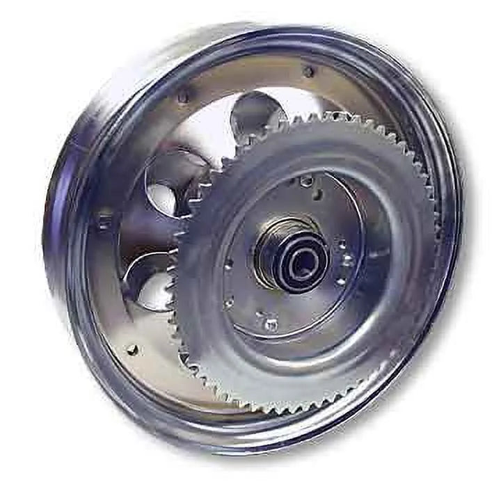 Tooth Steel Sprocket 10" and Drum Chrome 60 35 Wheel
