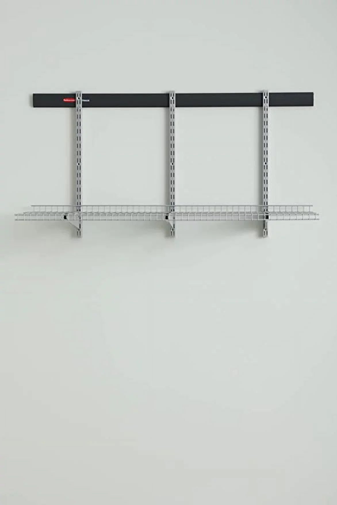 Kit, Steel Fast Track Storage Track System Rubbermaid 9-Piece Garage Wire Shelf Starter
