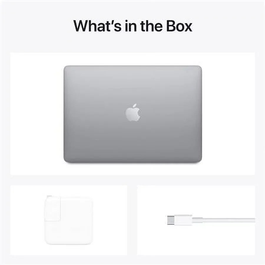M1 8-Core and 13.3" GPU, Space 7-Core 2020 with MacBook SSD, 512GB Air with 16GB Memory, Gray, Late Chip Retina Display, CPU