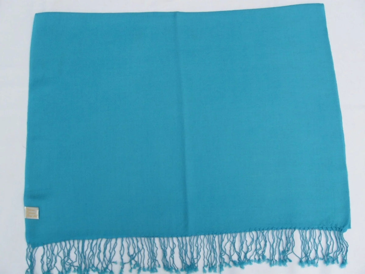 Shawl/Cashmere/Cashmere Scarf/Scarves/Shawl/Shawls/Stole/Wrap/Pashmina Scarf/Wool/Silk Scarf/Pashmina (Turquoise)