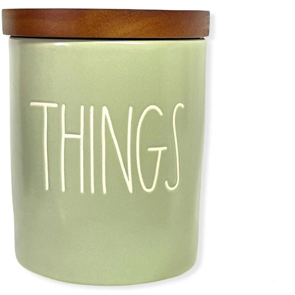 LL Canister Rae By Font Round Container Dunn Light Magenta Green THINGS Small