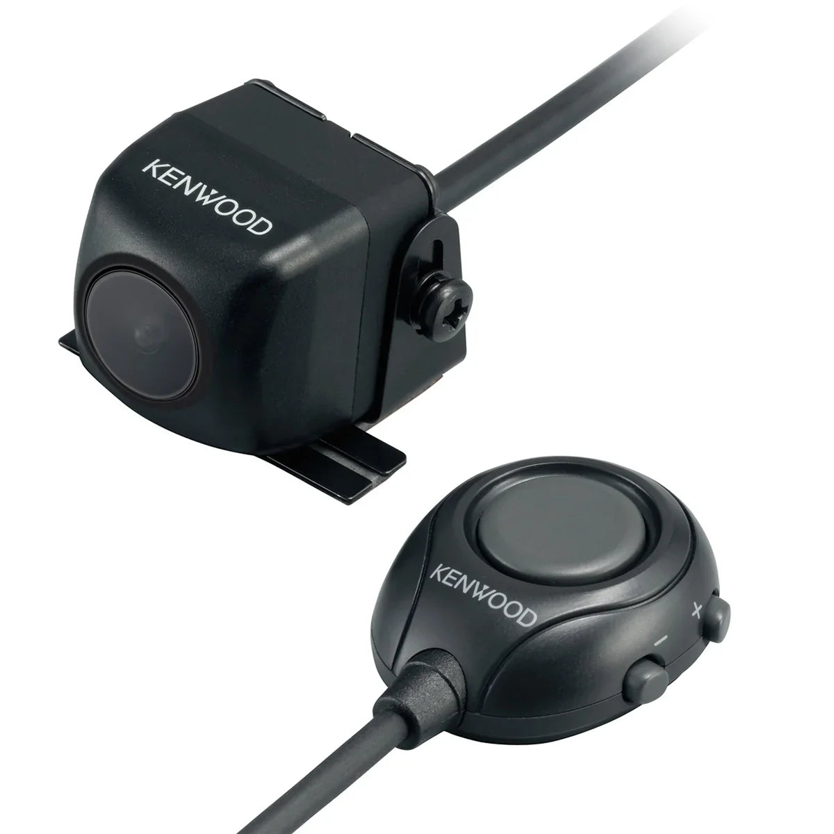 Unit Plate View Mounting or with License Camera Switch & CMOS-320LP Camera Front Kenwood Kit Rear