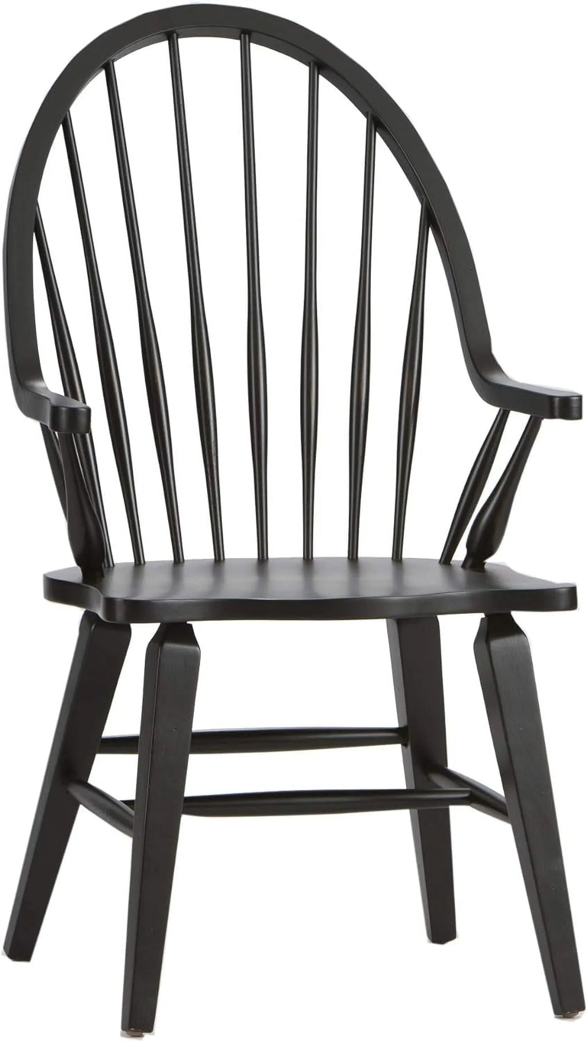 Black Chair, X Arm Back W25 H41, X D25 Windsor