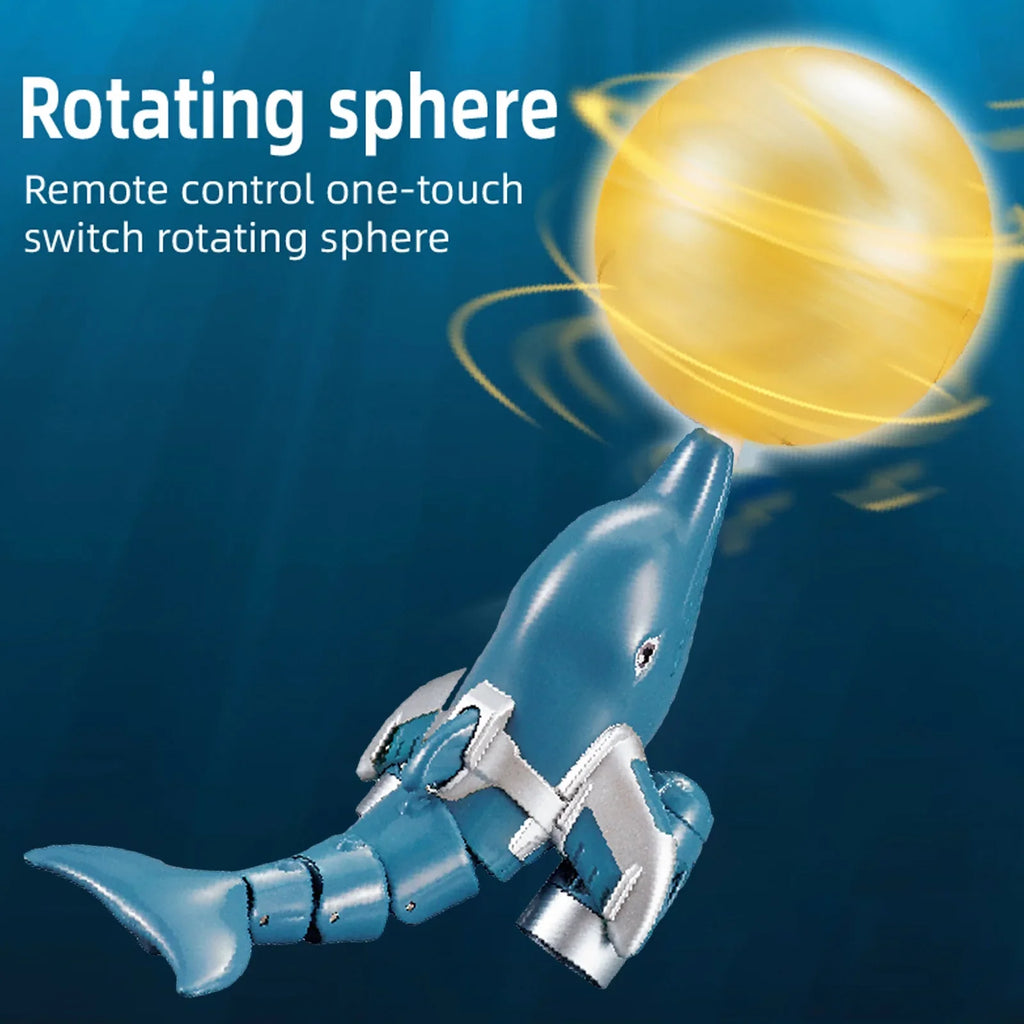 Click Pool Remote Head /one Animal Waterproof Head Head Waterproof Boat Water River Boat Water Ball Kids Toy Boat Kids Pool Toy Water Remote Dolphin boat,Demo Remote Animal