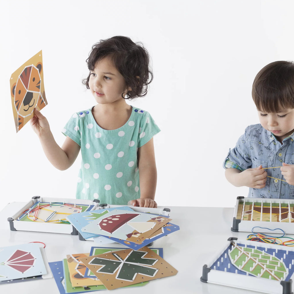 Guidecraft Action Geo Multicolour & Boards, Skill Set