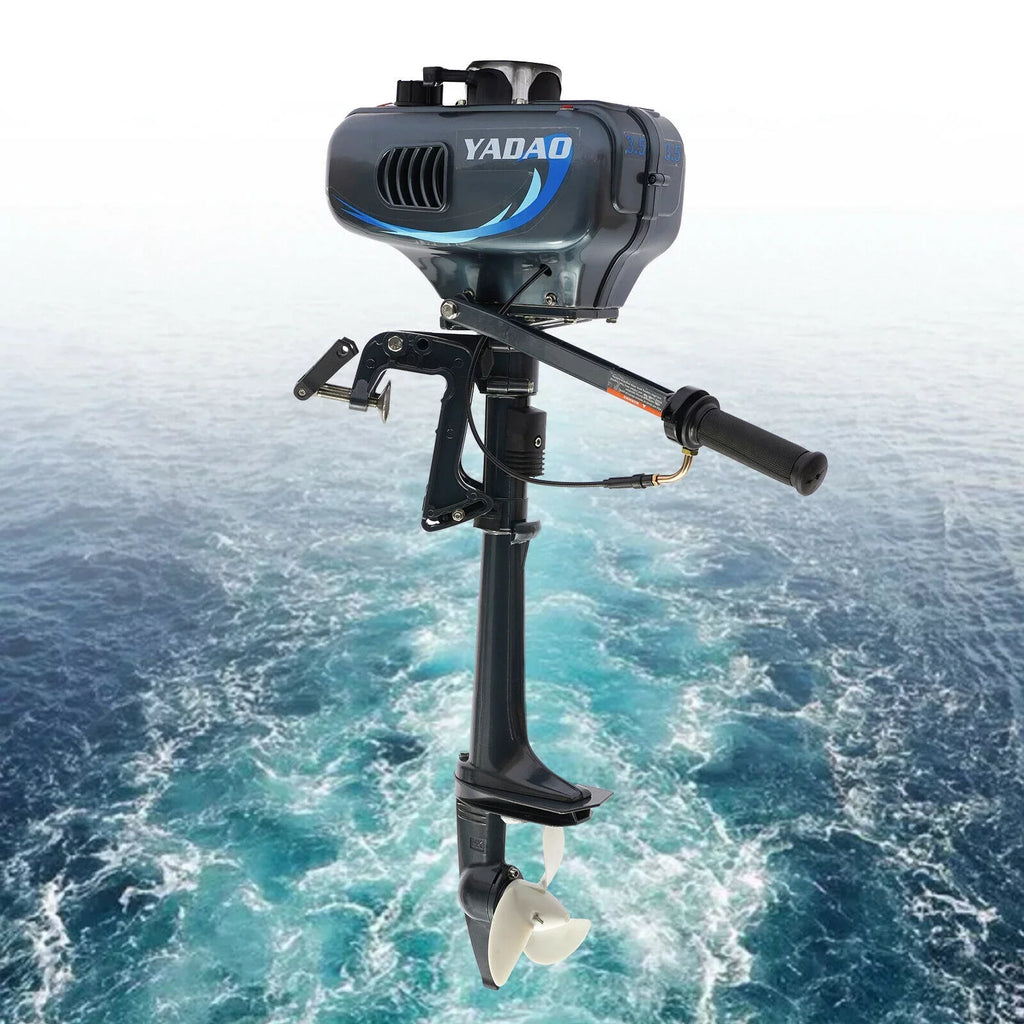 Engine HP 2-Stroke with Boat Motor Boat Engine Water System Fishing Outboard 3.5 Cooling