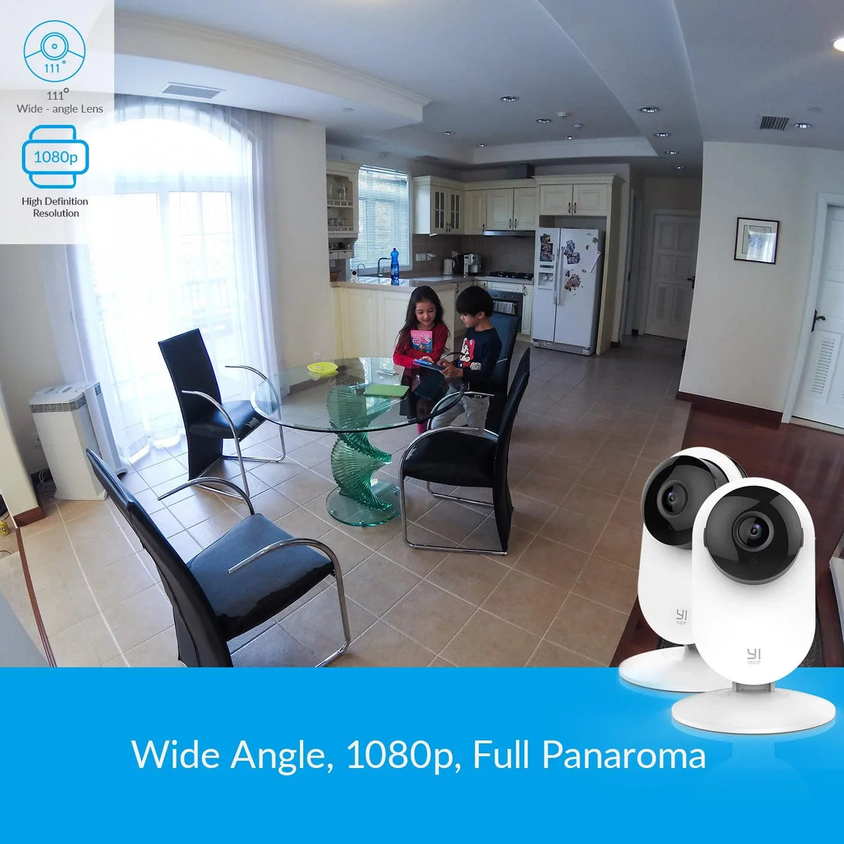 Camera, YI HD Pack 4 Network Color,