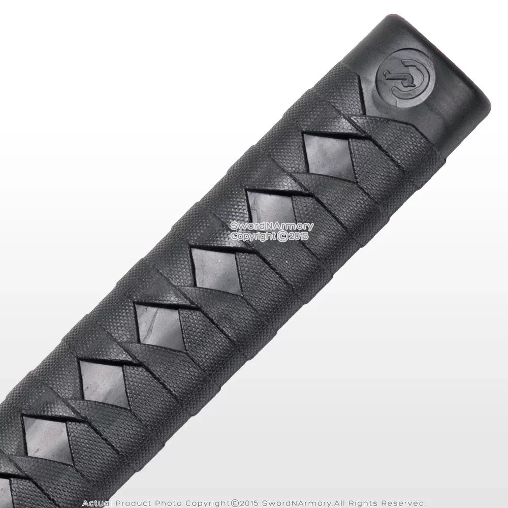 39" Sword Katana Training Practice Polypropylene Tool Black Samurai Kendo