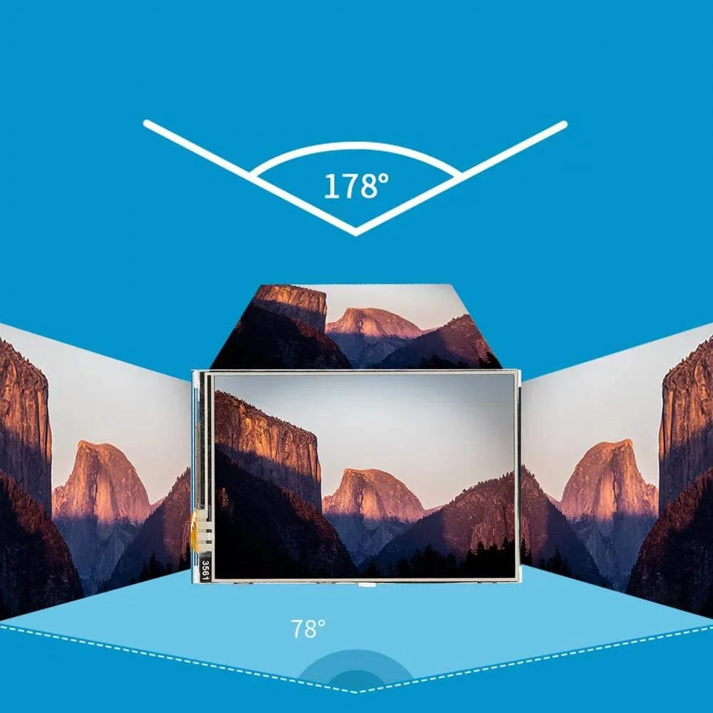 LCD 3.5 for TFT 480x320 Monitor inch Screen, Screen HDMI Raspberry Touch Pi. Raspberry