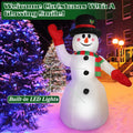 Snowman Blow Lawn Light Party 7.9ft Winter Decor Yard Snowman, Christmas Holiday Inflatable Holiday for Yard Decoration, Up Garden Up Giant iMountek Huge