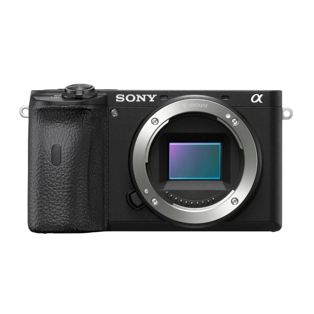 Accessories Camera Only) Mirrorless Sony with (Body Alpha Bundle APS-C a6600