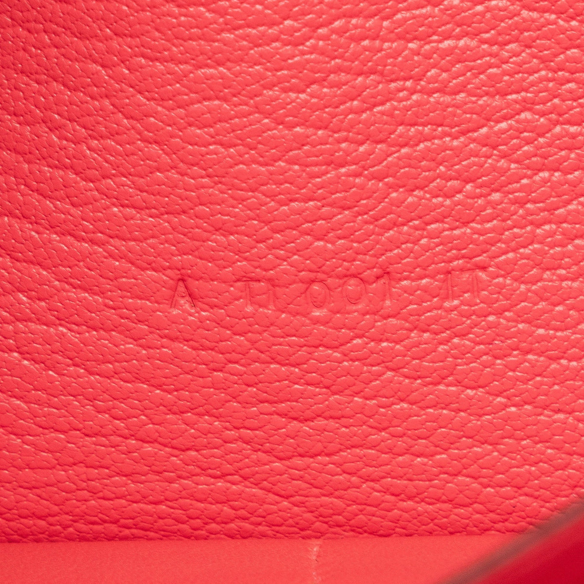 Kelly Wallet Leather Classic Pink (Good) Authenticated Unisex Chevre Long Pre-Owned Calf Hermès Wallets