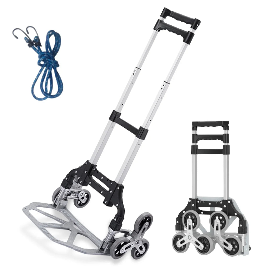 Folding With Heavy Dolly Workplace, Stairs Duty Portable Warehouse Moving, Distribution Truck Luggage, TOPATY Trolley Wheels | Travel, Collapsible | For For Moving Shopping,
