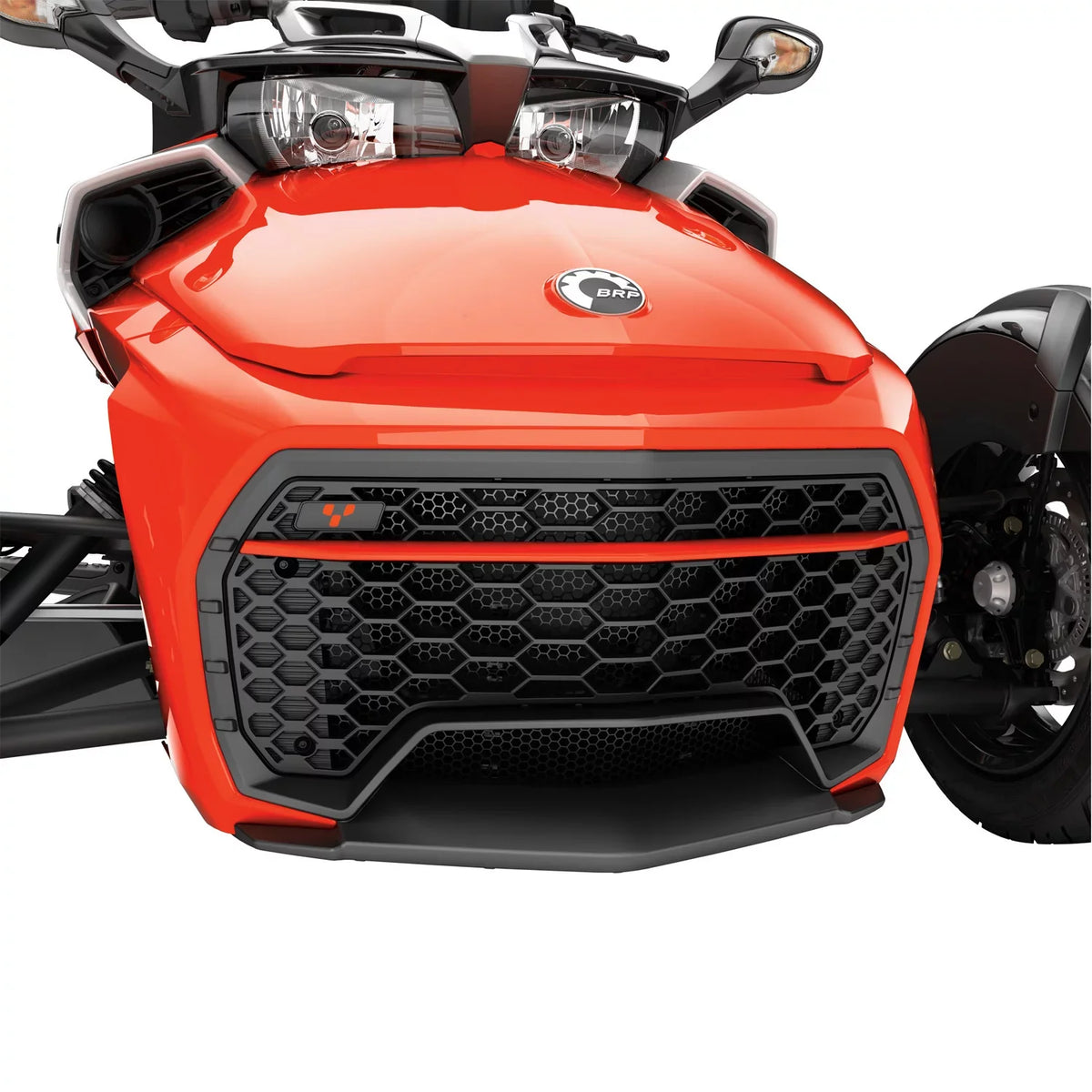 Honeycomb-Style Super Black Spyder F3 OEM, Grille, 219400595 New Sport Can-Am