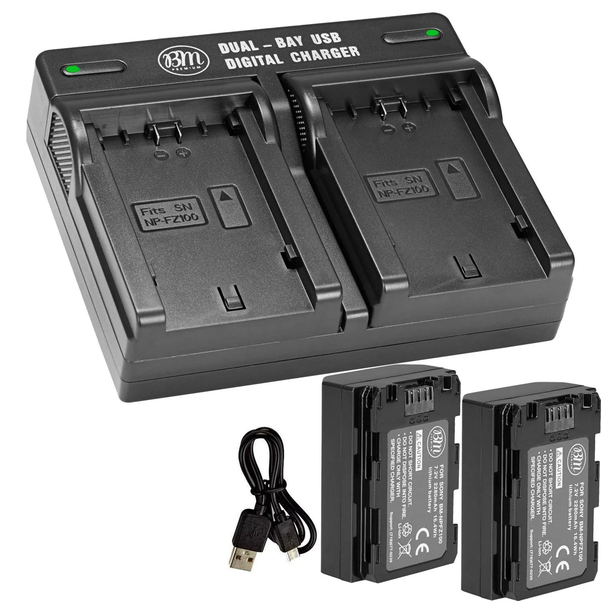 for A7R III, Batteries Charger III, a9 III, a7R A7R3, 2 a7 9R, Alpha Alpha IV, A9, NP-FZ100 II, Alpha a7S Sony and 9S a6600, Cameras Alpha BM Dual Bay