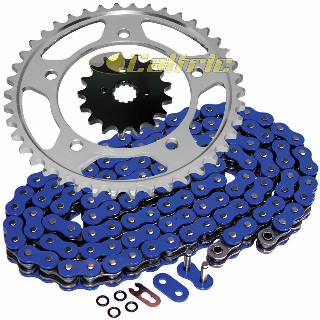 Chain O-Ring Drive Blue for Suzuki 2001-2006 GSXR1000 GSX-R1000 Kit Sprockets &