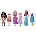 Doll, Friends Disney Fashion Royal Ariel, and and 12 Fashions Rapunzel, inch 4+ Moana, Ages Princess