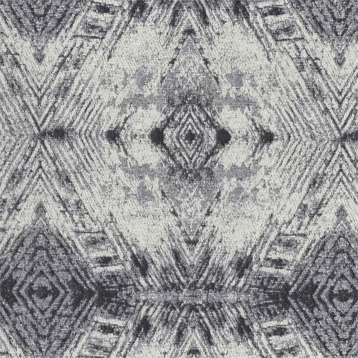 Swivel Lexicon White Contemporary Chenille in 30" Off Geometric Chair Lonita