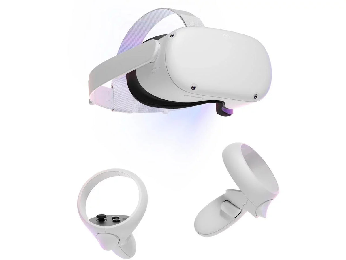 with All-In-One Accessory Bundle Advanced Reality 2 Quest 256GB, Cefesfy Virtual (Oculus), Headset, Meta
