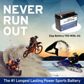 1991 R80st Zipp (50-N18L-A3 Ah, Volt,20 Battery for Bmw Battery 260 12 CCA) Motorcycle 800cc R80gs Y50-N18L-A3