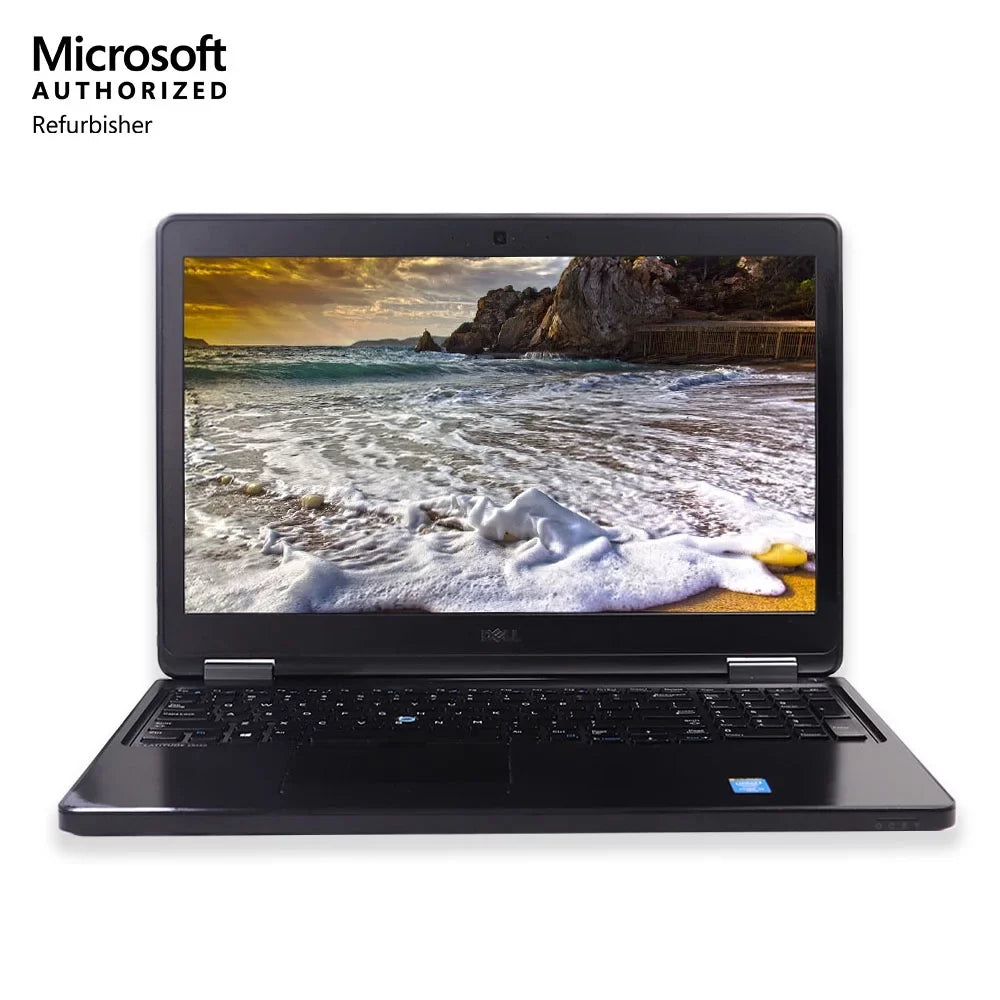 HDMI Backlit Restored - Laptop Professional Wi-Fi 15.6" Keyboard Dell Windows Laptop 10 8GB PC (Refurbished) Notebook SSD For E5550 Business, with and 512GB