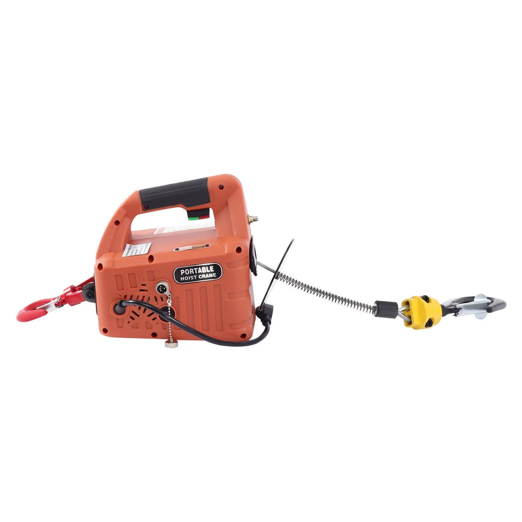 Remote Electric 3in1 Wireless Lift Crane TFCFL Winch Portable 1100lbs Hoists