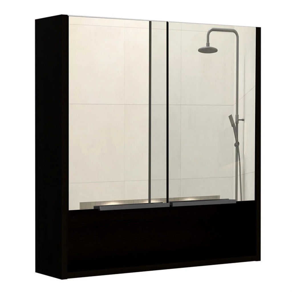 63" Medicine Home Set Linen Cabinet 2-Piece & with Door Square Cabinet One