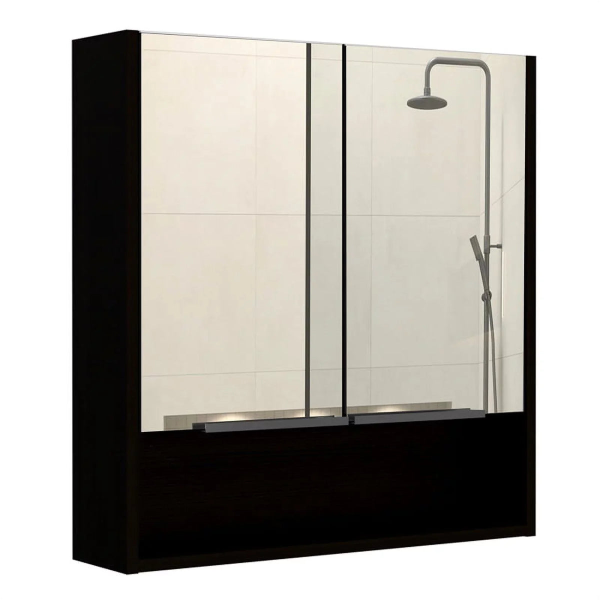 63" Medicine Home Set Linen Cabinet 2-Piece & with Door Square Cabinet One