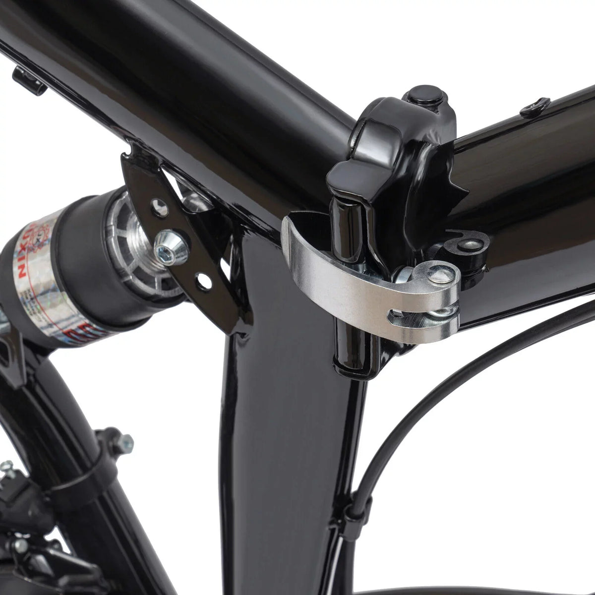Carbon City 21-Speed Folding Bike Light 150kg/330lbs Shifter Miumaeov Bicycle Adult Steel Folding 26" Weight Camping Bike Black Max Loading